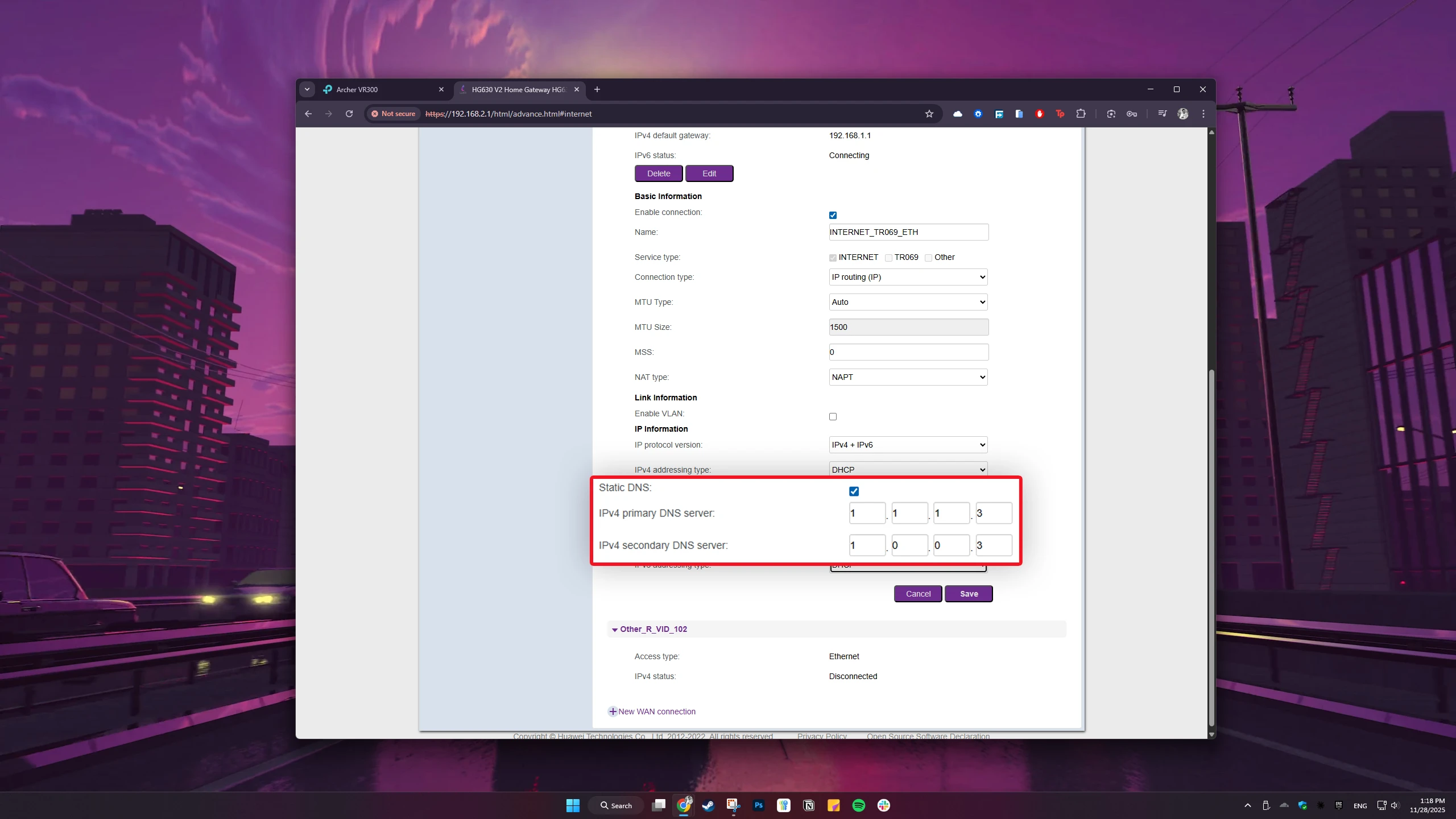 تغيير إعدادات DNS لحجب المحتوى الإباحي