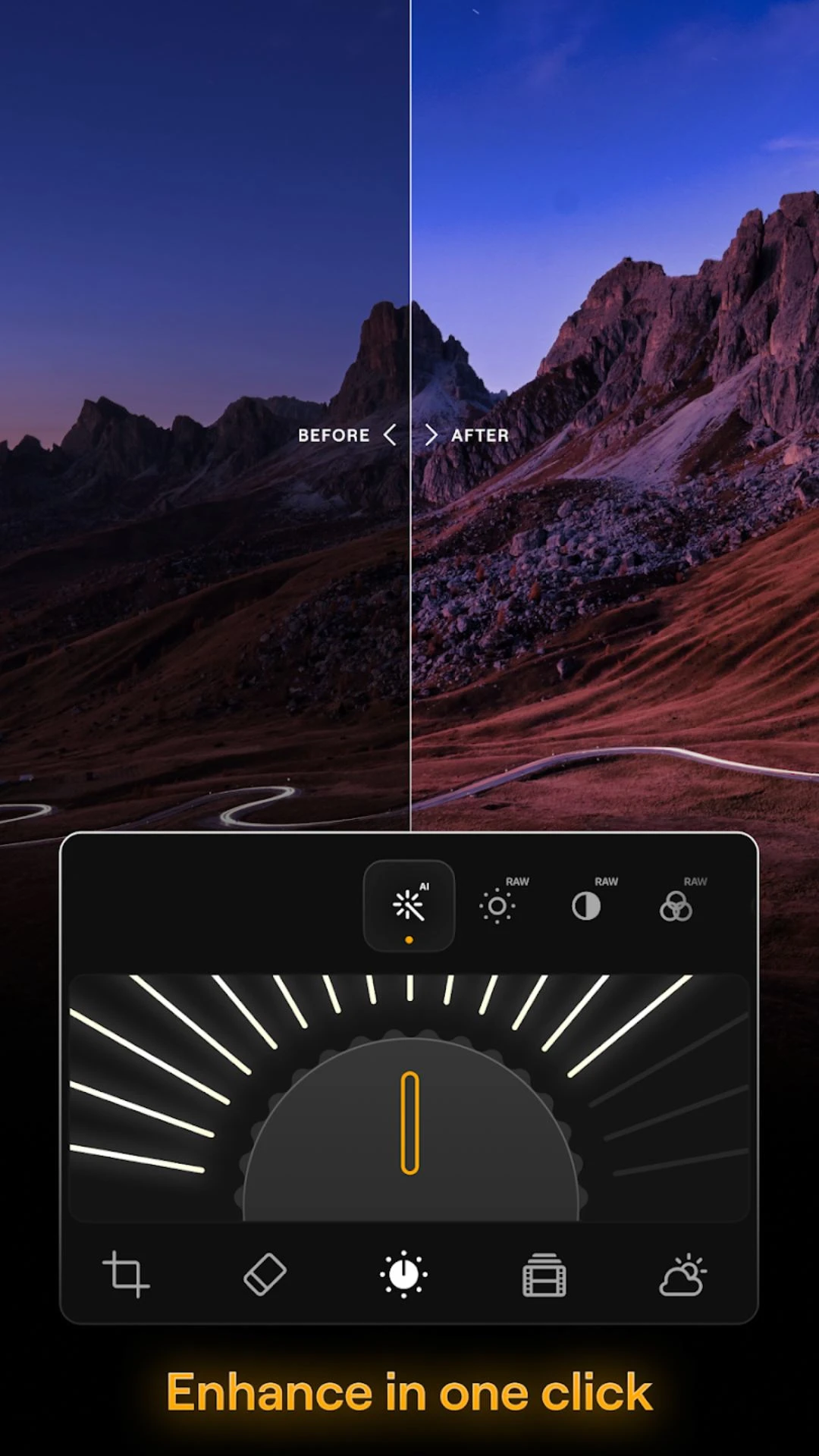 أفضل تطبيقات أندرويد 2025: من تحرير الصور إلى تحسين النوم! أفضل تطبيقات أندرويد 2025 - تطبيق Luminar