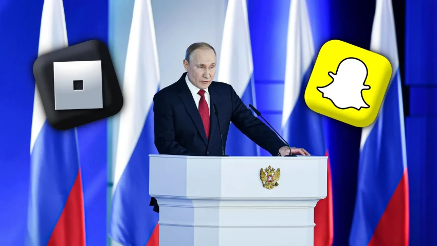 روسيا تحجب سناب شات وروبلوكس بعد اتهامات باستخدامهم في نشاطات متطرفة!