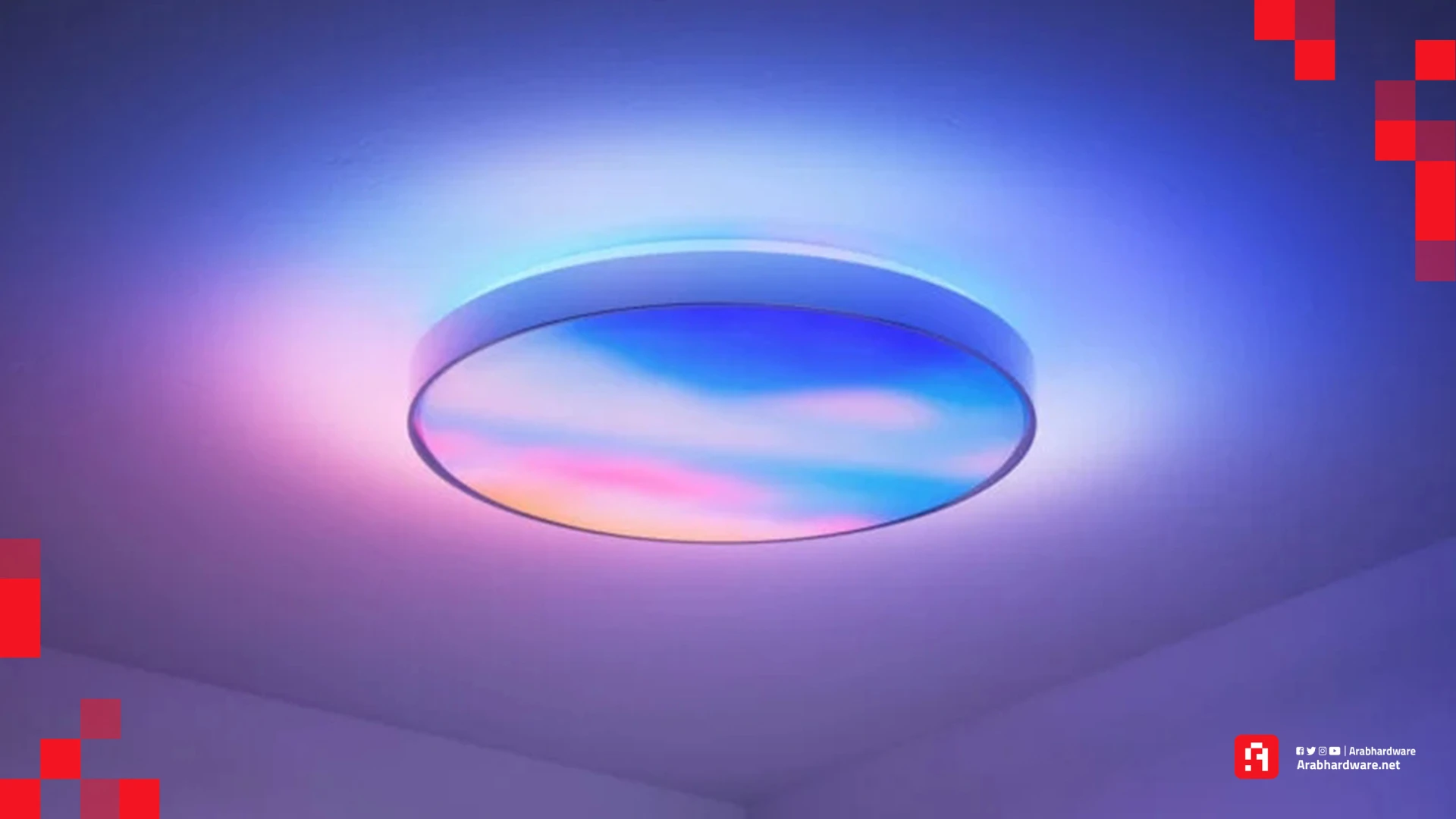 إضاءة سقف ذكية من Govee تعرض فنًا بصريًا بالذكاء الاصطناعي