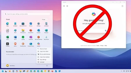 أخيرًا مايكروسوفت تسمح بإزالة Copilot من بعض إصدارات ويندوز 11