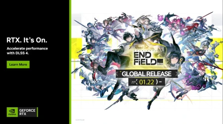 إطلاق لعبة Arknights: Endfield مع DLSS 4 وتوليد الإطارات المتعددة!