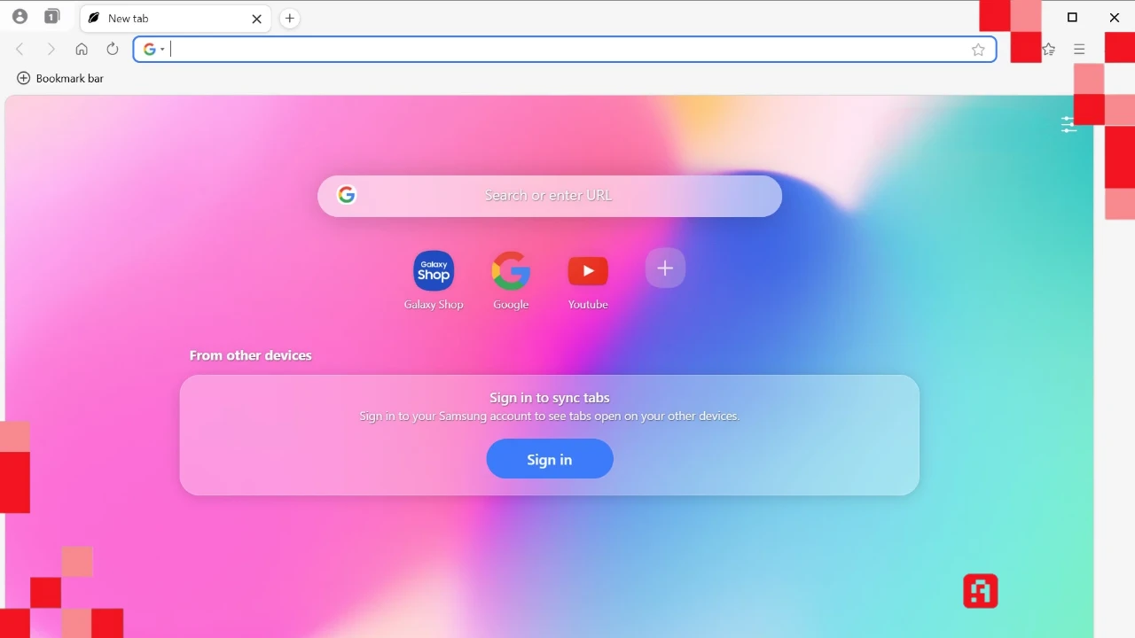 متصفح Samsung Internet
