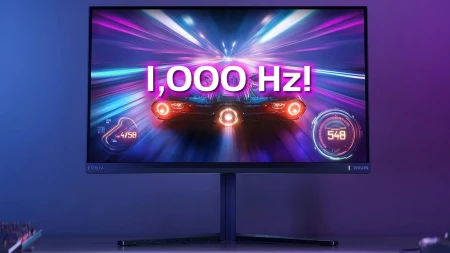 شاشة Evnia 27M2N5500XD من Philips تصل إلى معدل تحديث 1000 هرتز!