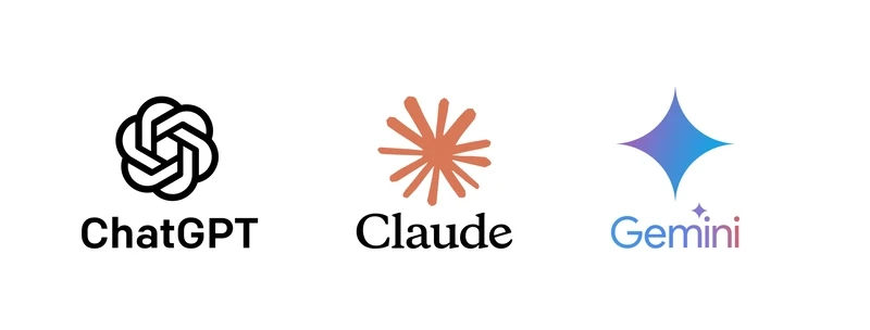 ChatGPT, Claude, and Gemini