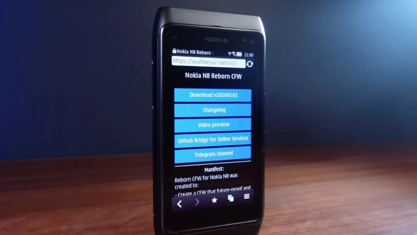 مشروع Reborn | تجربة تقنية تعيد إحياء هاتف نوكيا N8 بعد أكثر من 15 عام  - المصدر: android authority