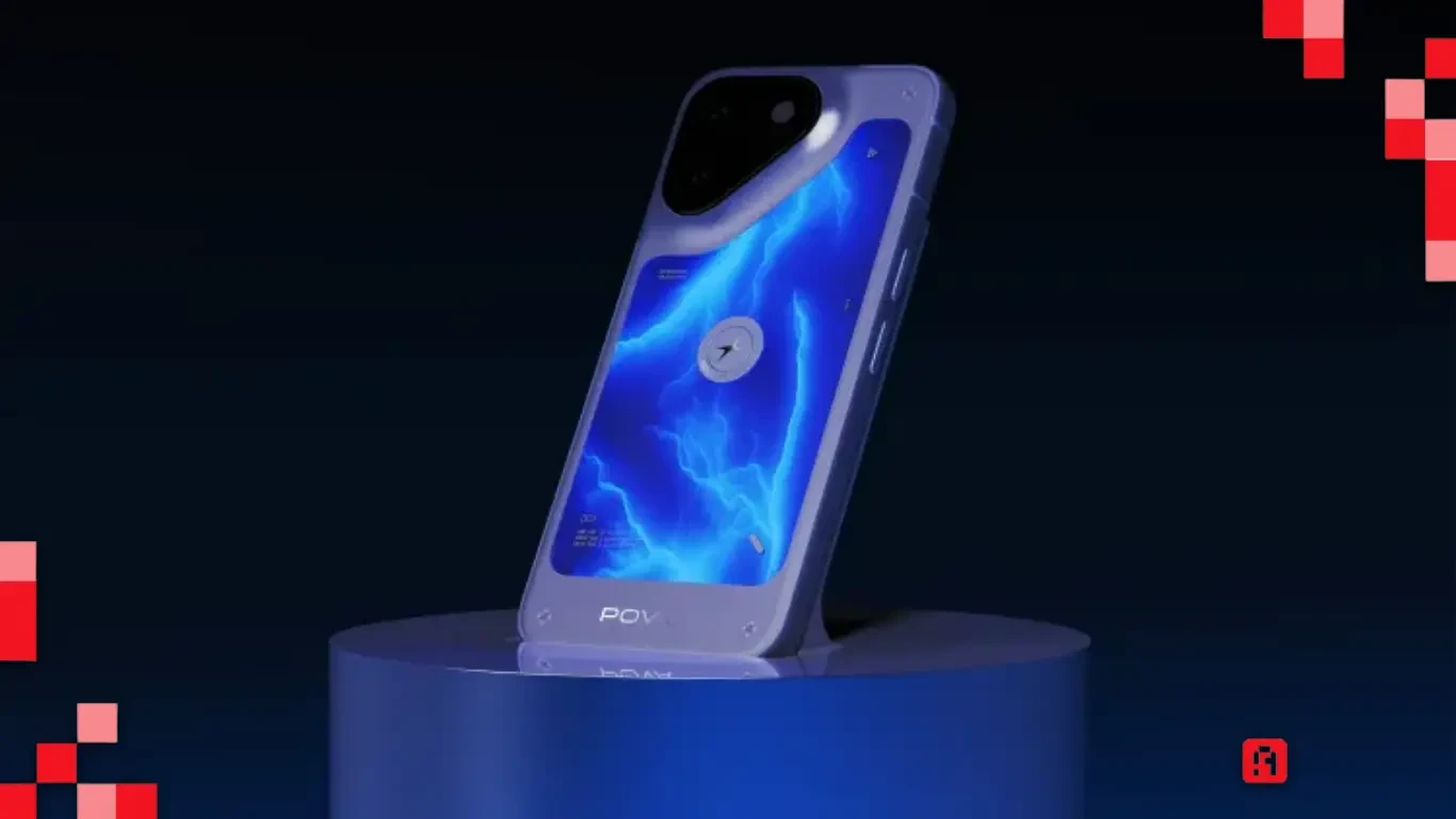 Tecno تكشف عن هاتف Neon بإضاءة حقيقية وتقنية AI E-Ink متغيرة اللون