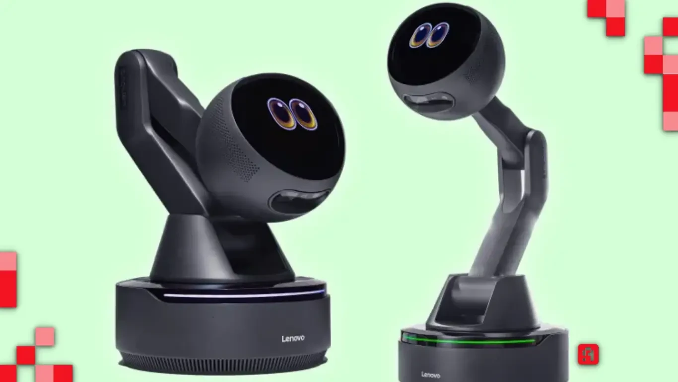 Lenovo تستعرض مفهوم AI Workmate بذراع روبوتي ورفيق مكتبي ذكي