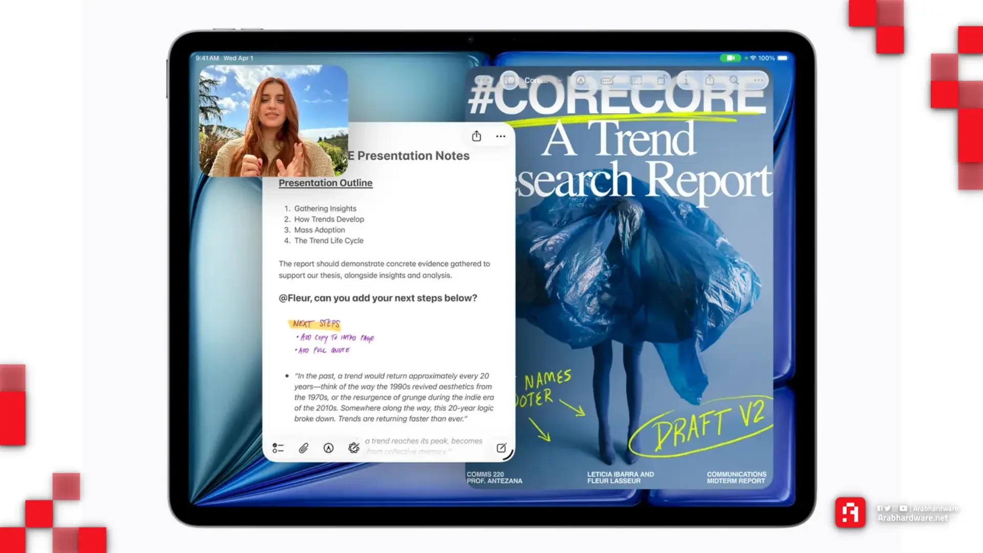 iPad Air الجديد يعتمد شريحة M4 مع استمرار التصميم المألوف