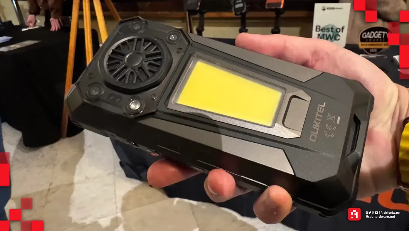 Oukitel WP63: هاتف ببطارية ضخمة يضم ولاعة لإشعال النار