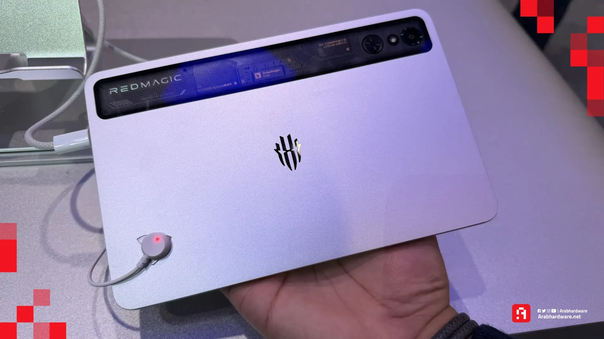 لوحي  Red Magic Astra. المخصص للألعاب. الصورة: فريق عرب هاردوير