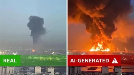 فيديوهات مزيفة عن حرب إيران تغزو الإنترنت وتحصد ملايين المشاهدات