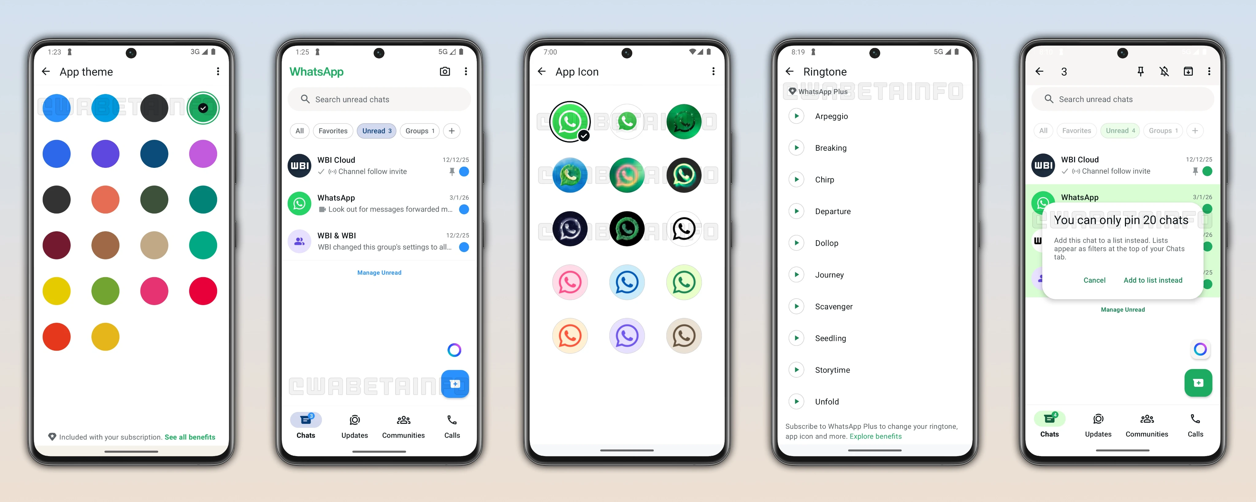 WhatsApp Plus | تفاصيل مُسربة حول النسخة المتميزة المرتقبة من واتساب