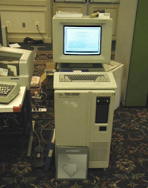 نموذج للـ lisp machine. المصدر: Retro-Computing Society