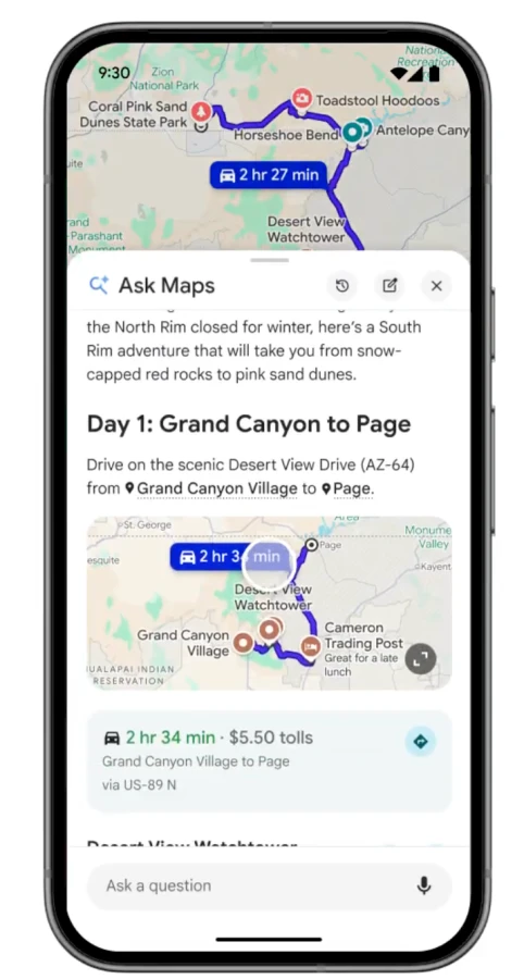 Ask Maps Update