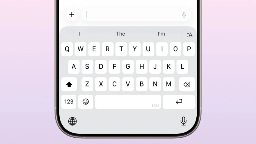 تحديث iOS 26.4 قادم لإنقاذ لوحة مفاتيح آيفون من الأخطاء