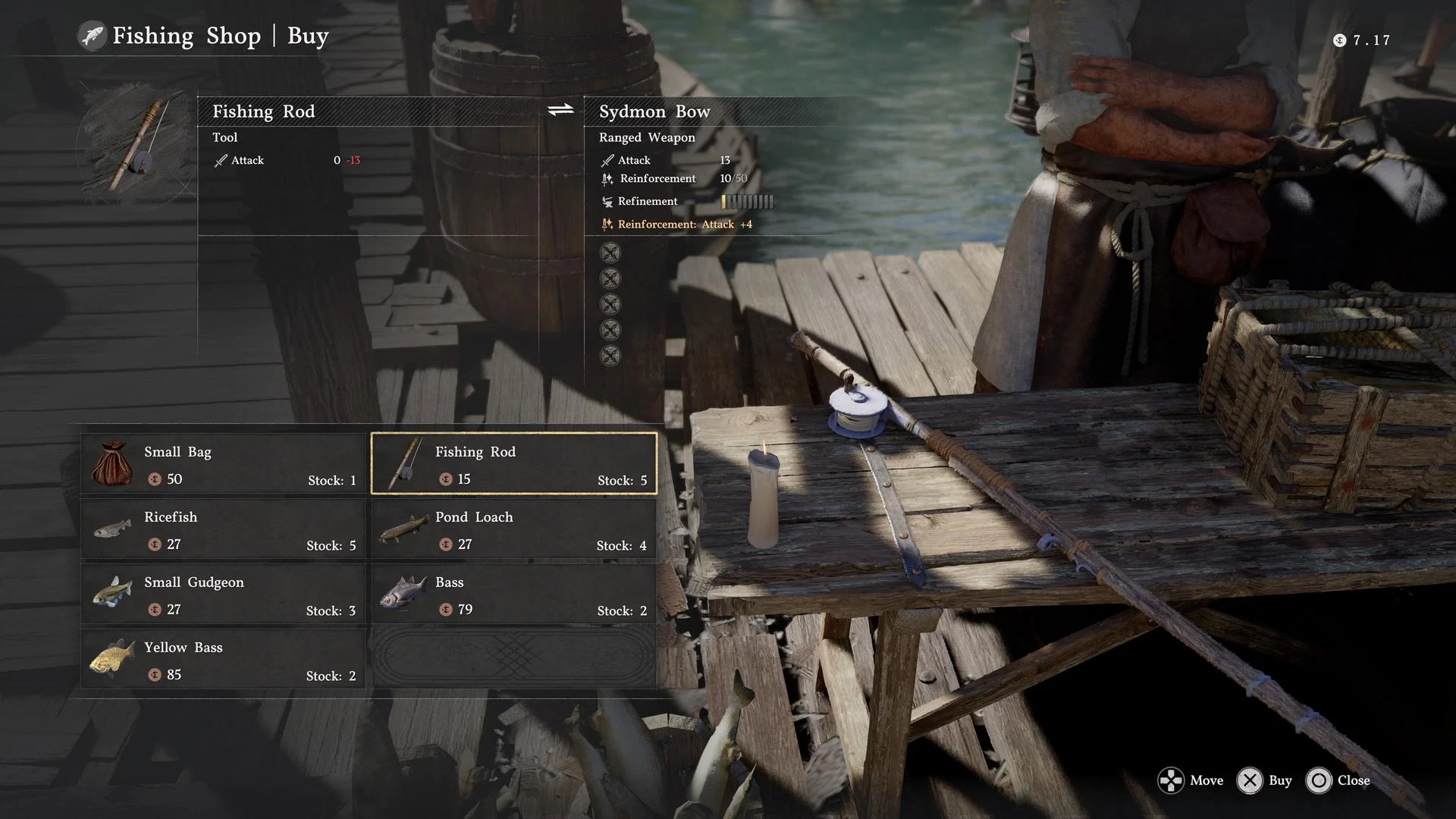 صيد الأسماك في لعبة Crimson Desert صيد الأسماك في لعبة Crimson Desert