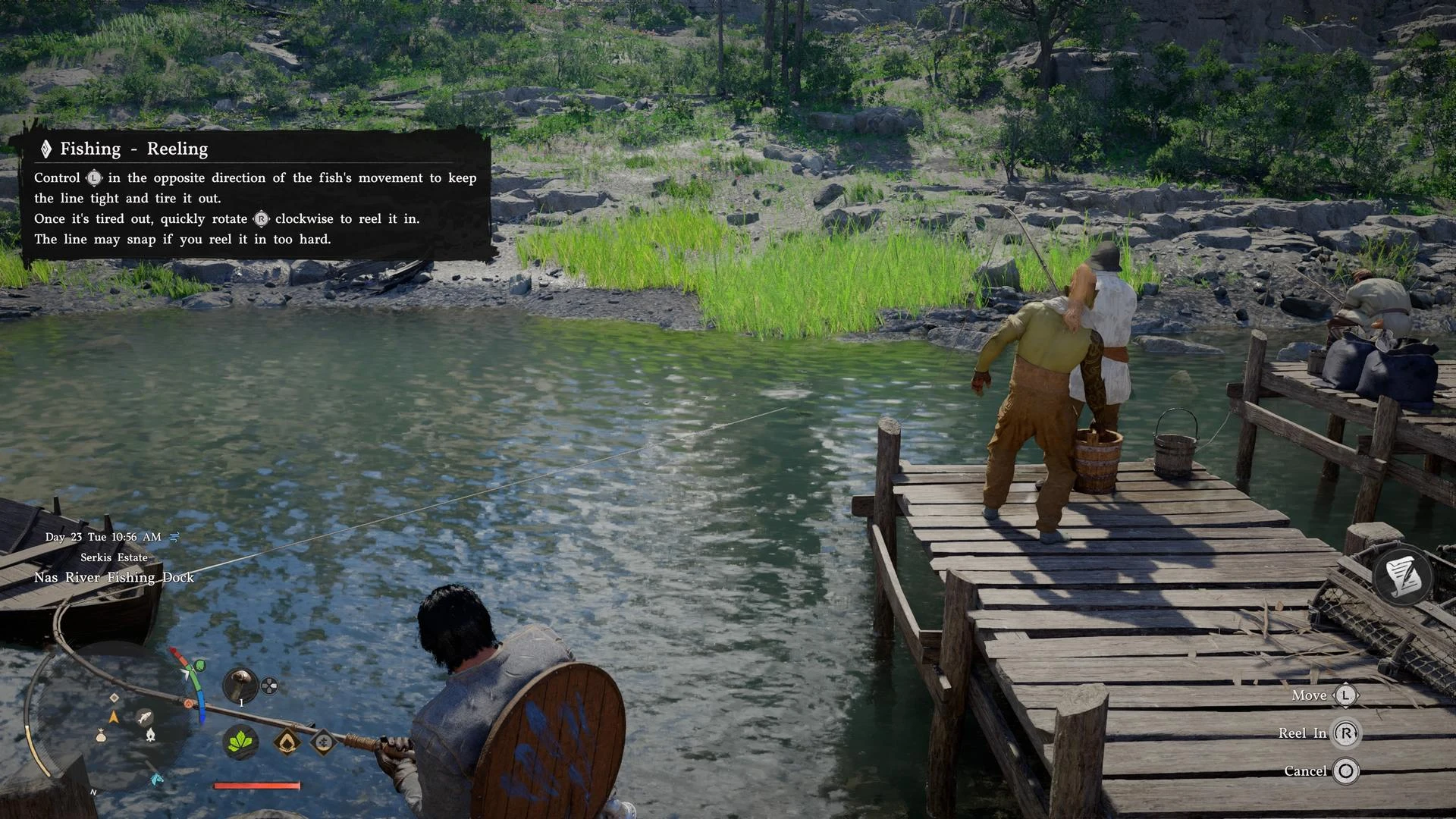 صيد الأسماك في لعبة Crimson Desert صيد الأسماك في لعبة Crimson Desert