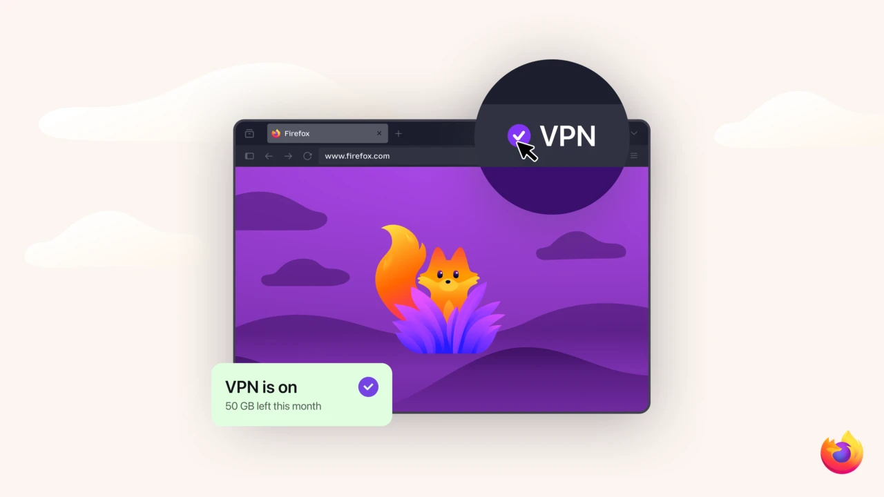 firefox vpn المصدر: فايرفوكس
