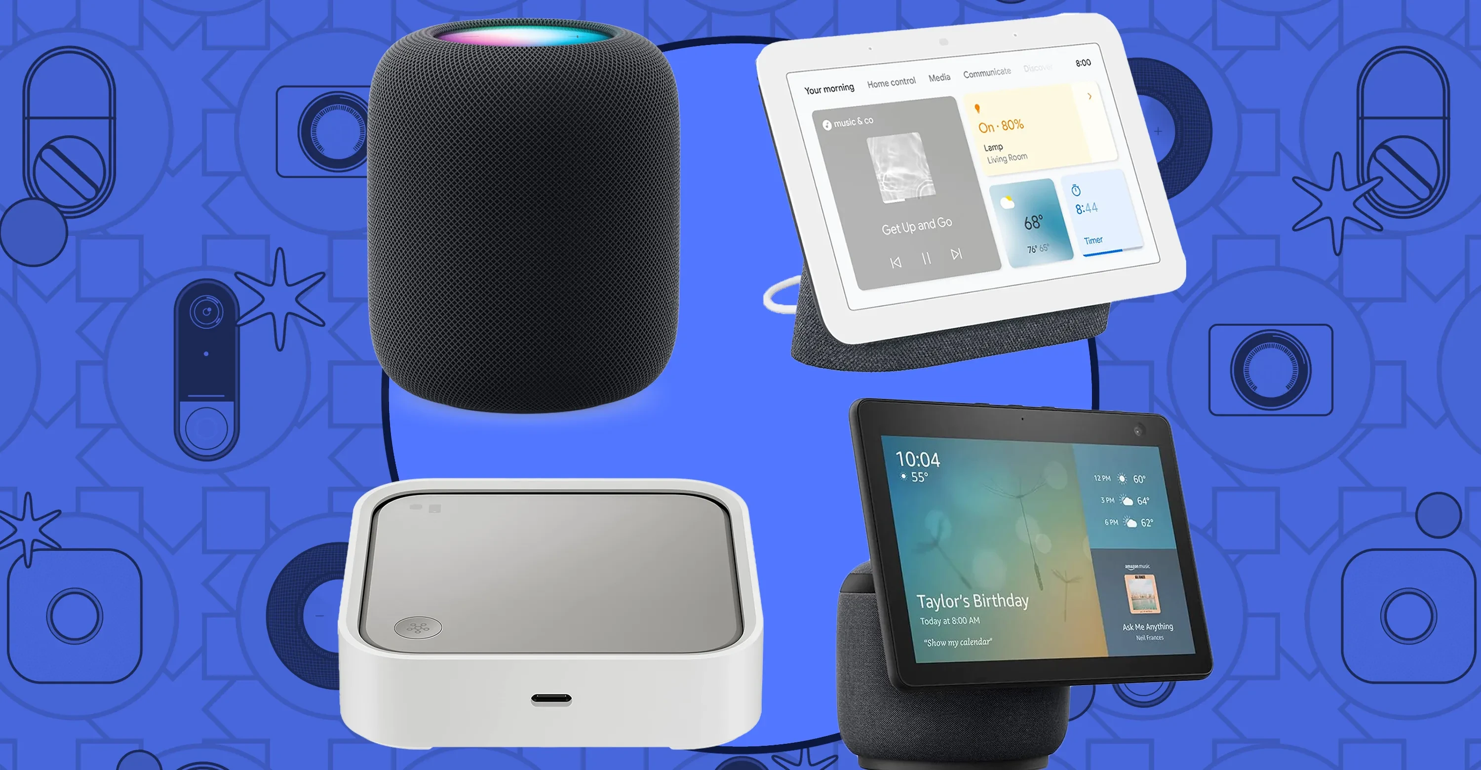 أجهزة المساعدة الذكية في المنزل الذكي - المصدر: the verge