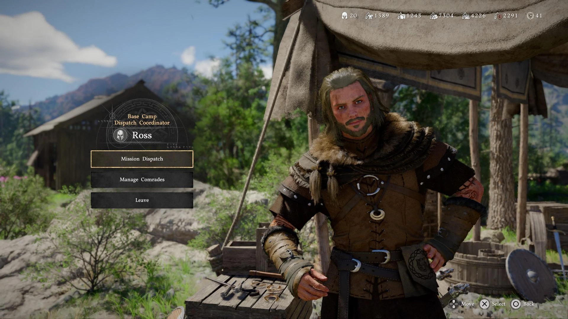 إدارة المعسكر لعبة Crimson desert