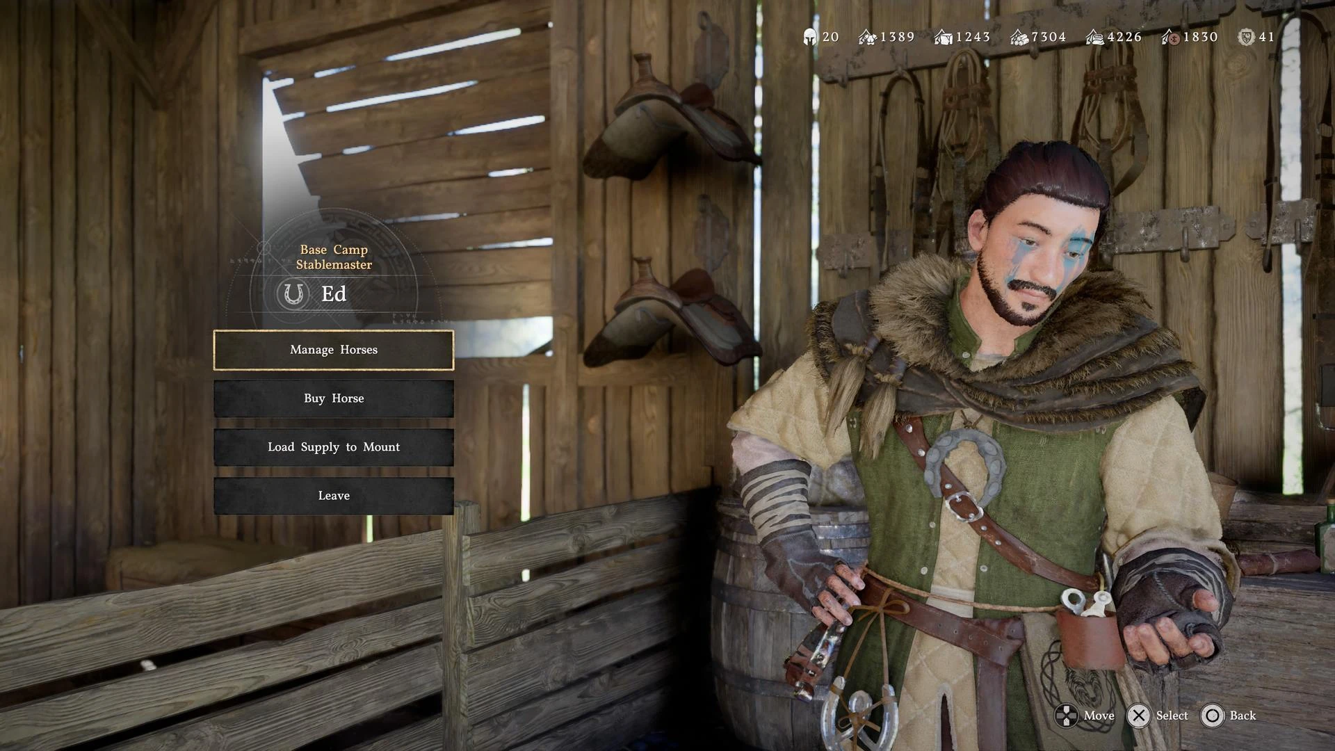 إدارة المعسكر لعبة Crimson desert