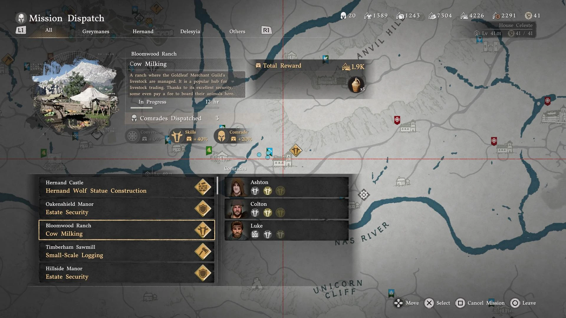 إدارة المعسكر لعبة Crimson desert