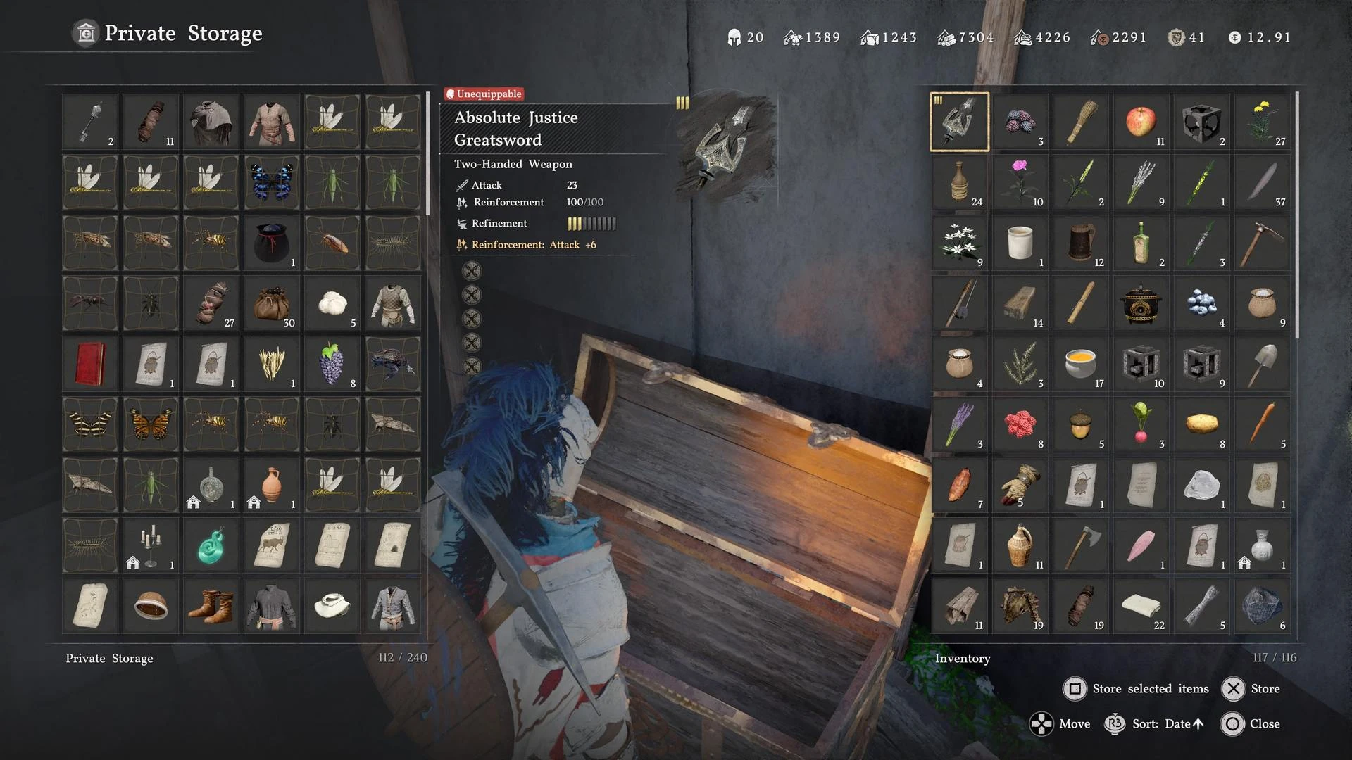 إدارة المعسكر لعبة Crimson desert