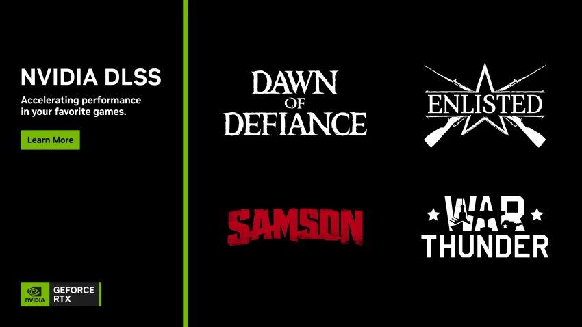 تحديث DLSS 4.5 يصل لألعاب War Thunder وEnlisted وغيرهما!