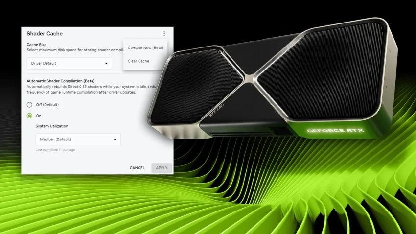 كيف تفعل Auto Shader Compilation من NVIDIA لإنهاء مشكلة تقطيع الألعاب!