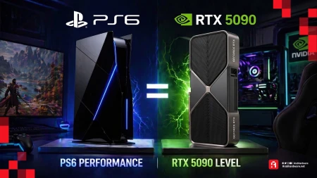 PS6 قد يقترب من أداء RTX 5090!