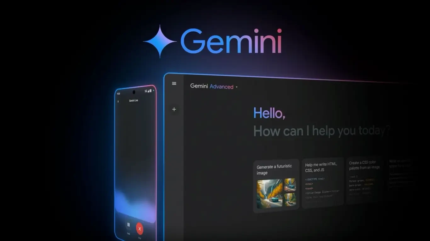 جوجل تختبر تحديث جديد لتطبيق Gemini يضيف أيقونات وألوانًا زاهية