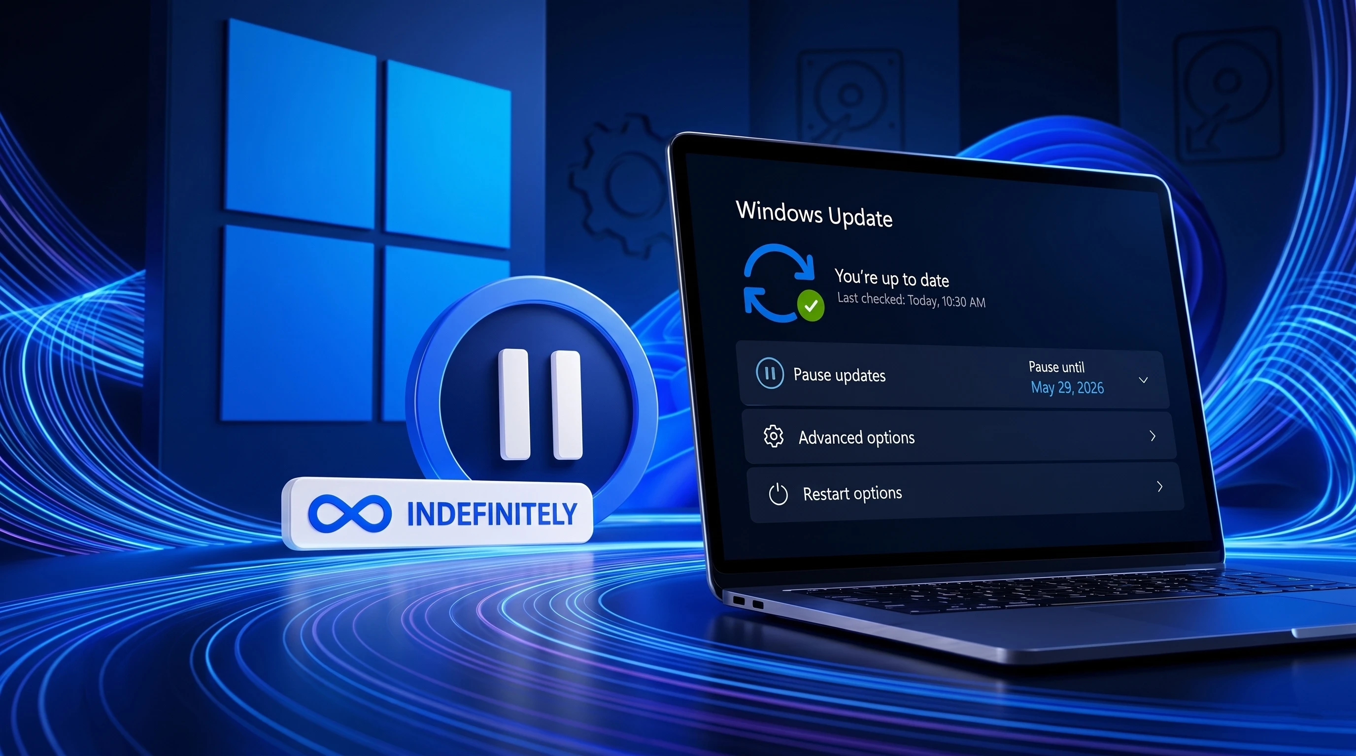 Windows سيمنحك حرية إيقاف التحديثات بلا حدود