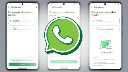 وداعًا جوجل: واتساب يبني سحابة تخزين خاصة به