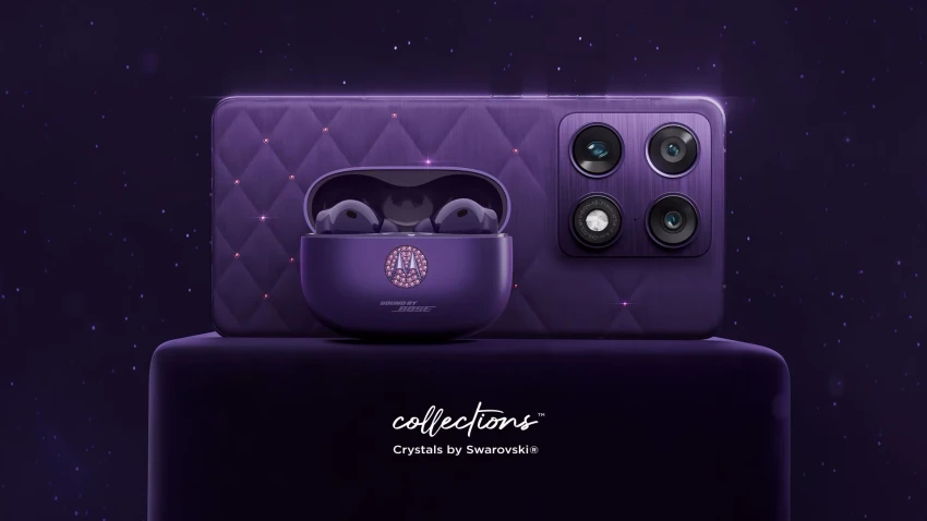 الرفاهية المجنونة: هاتف Motorola Swarovski مرصع بالكريستال، بسعر صادم!