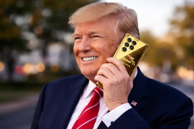 هاتف ترامب الذهبي "Trump T1" قد يصل أخيرًا للمستخدمين هذا الأسبوع