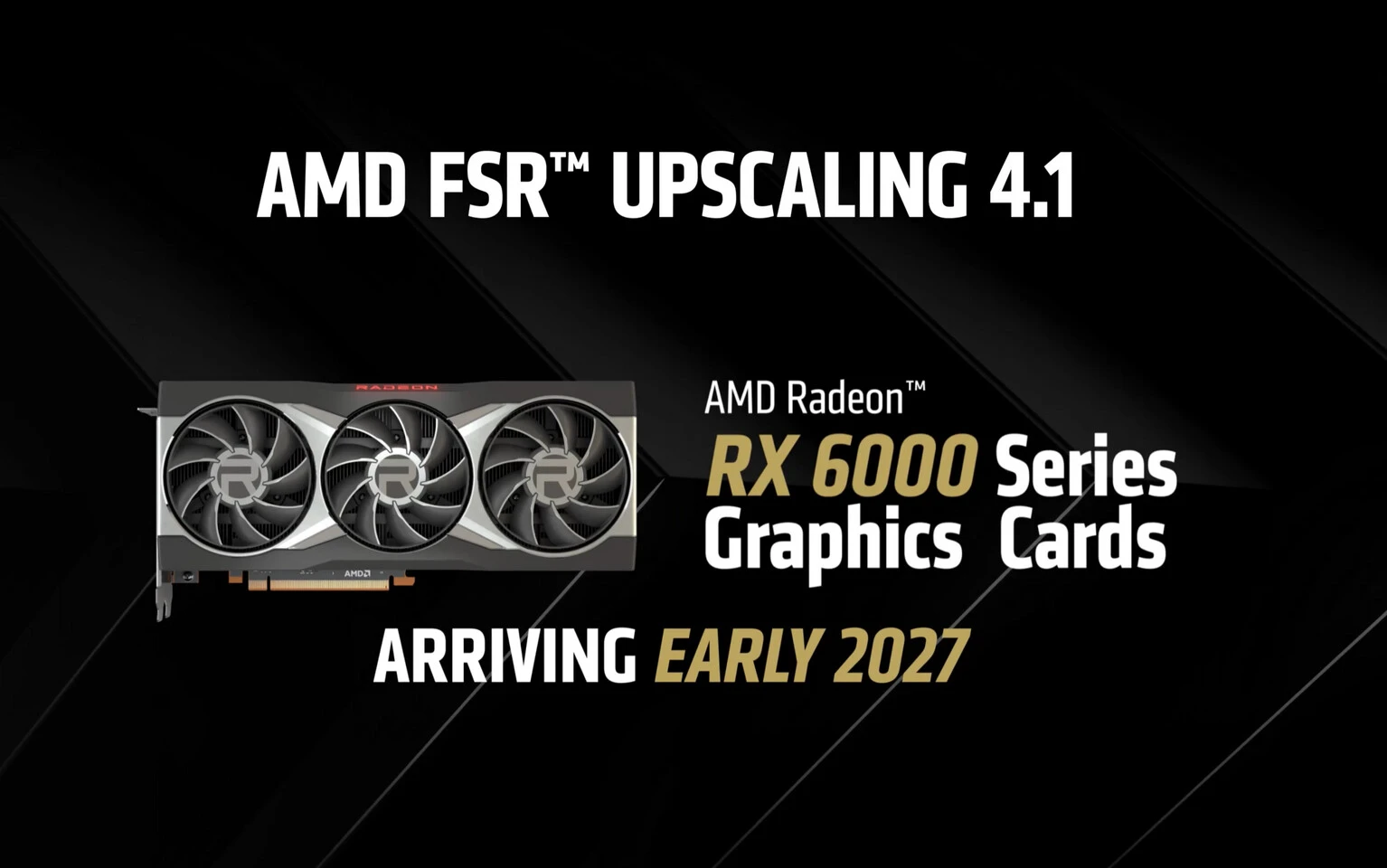 FSR 4.1 to RDNA 3 and 2