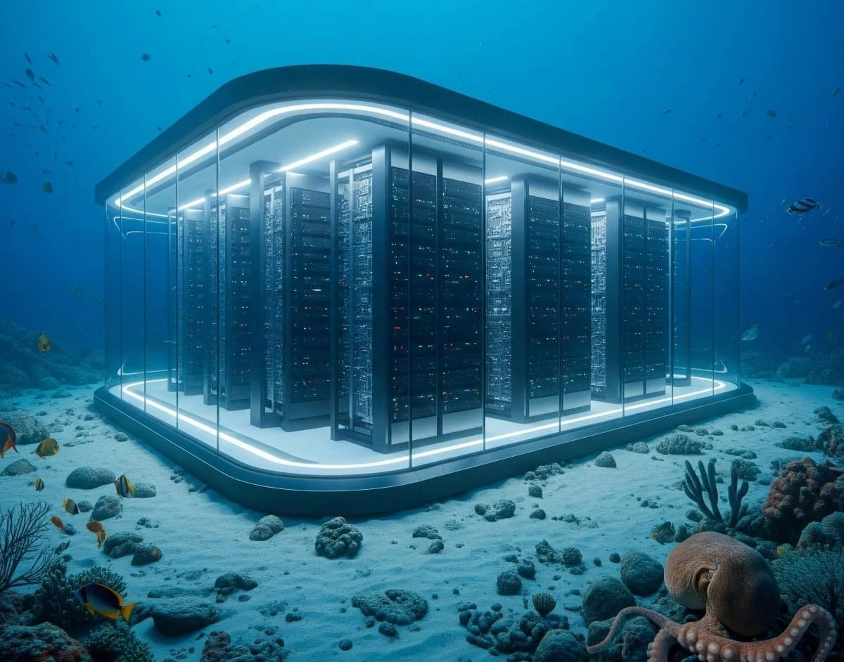 Underwater AI Data Center China