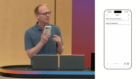 Google استخدمت iPhone 17 Pro بدلًا من Pixel لاستعراض Gemini Spark