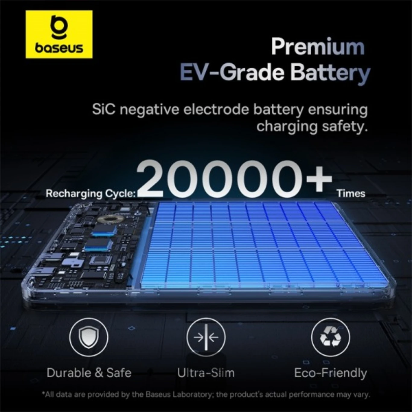باور بانك Baseus Solar Power Bank - المصدر: Baseus