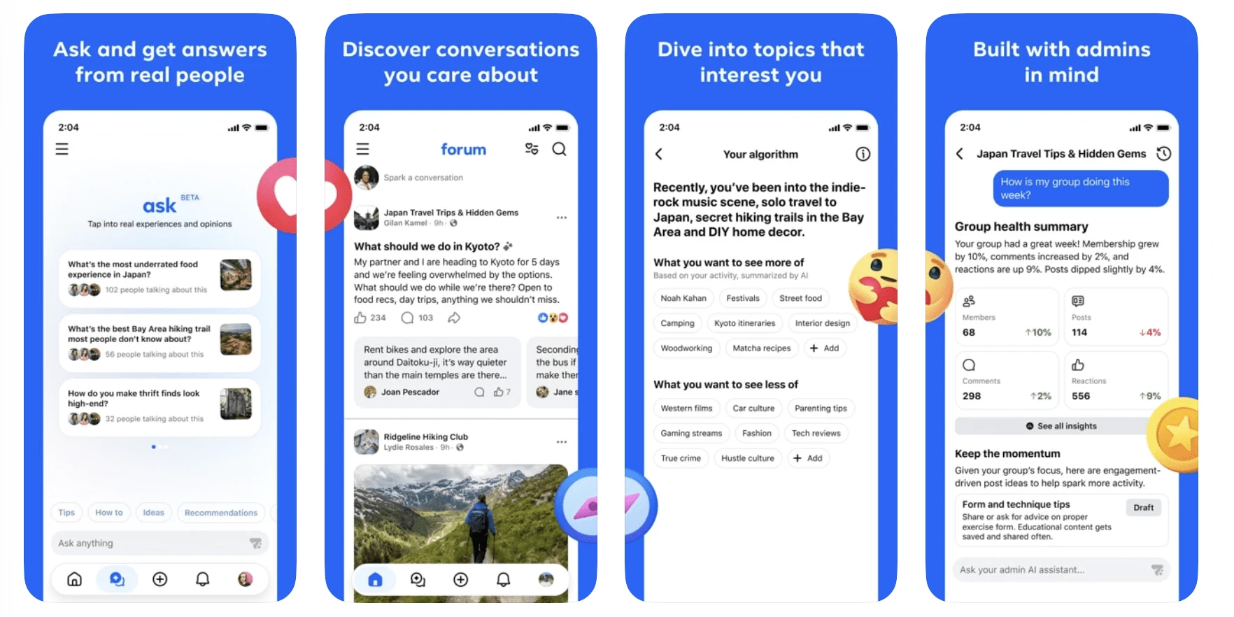 منافس Reddit الجديد؟ ميتا تطلق تطبيق Forum المخصص لمجموعات فيسبوك