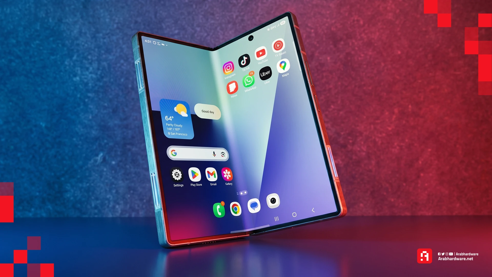 Samsung تطور هيكلًا هجينًا من التيتانيوم والألمنيوم لتبريد ومتانة أفضل