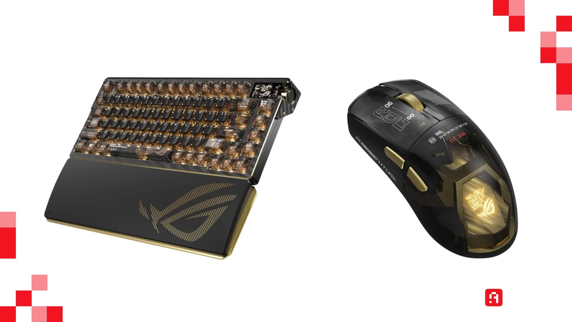 Computex 26: الكشف عن مجموعة ROG للألعاب بلمسات من الذهب من ASUS
