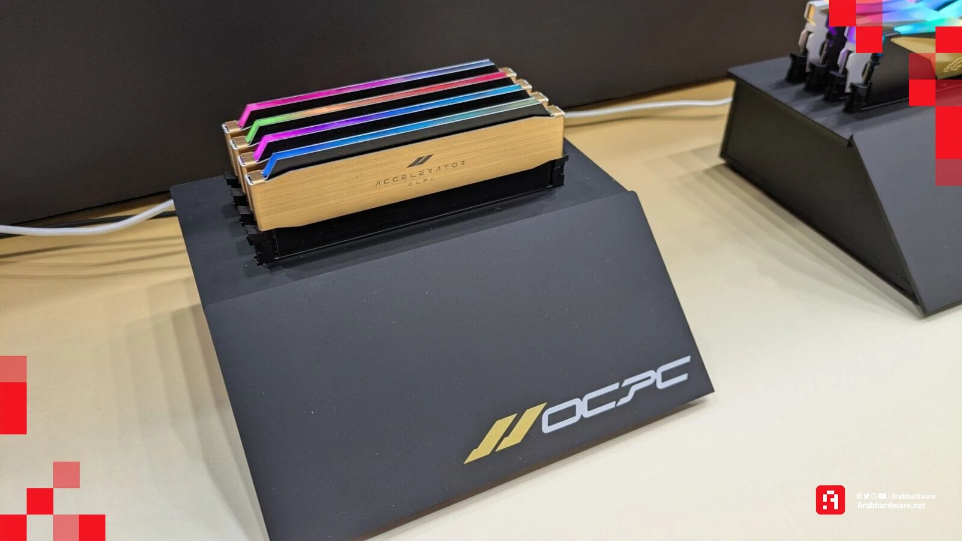 OCPC تستعرض ذواكر DDR5 ووحدات تخزين NVMe جديدة
