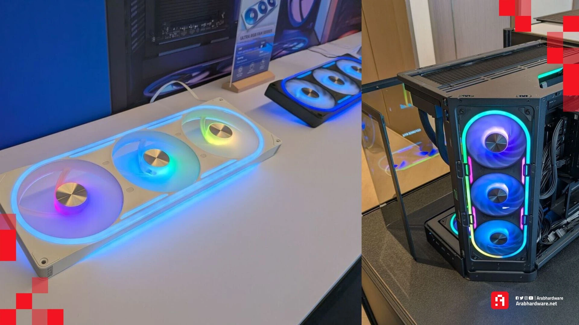 NZXT تكشف عن مراوح Ultra RGB الجديدة بتصميم محسن وإضاءة أكثر تخصيصًا