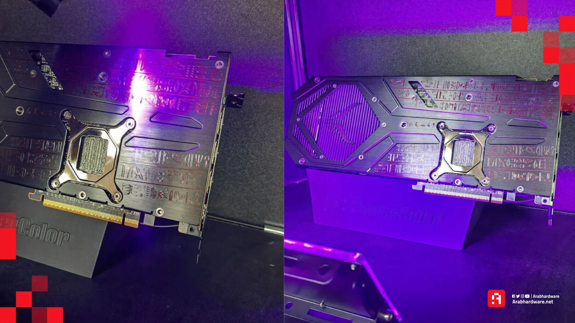 PowerColor تستعرض بطاقات Radeon RX 9000 بتصاميم فنية بالهيروغليفية!