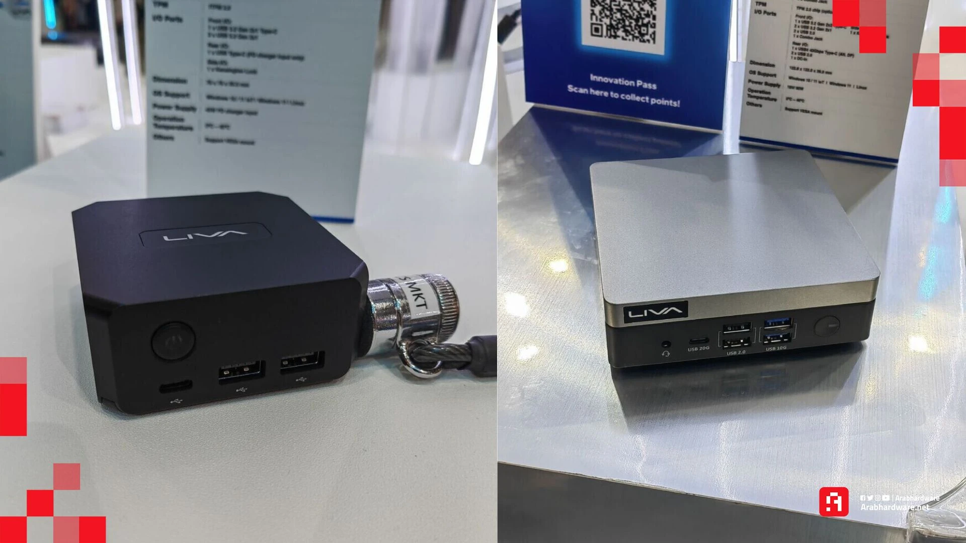 ECS تستعرض حواسيب LIVA Mini PC للذكاء الاصطناعي والحوسبة الطرفية
