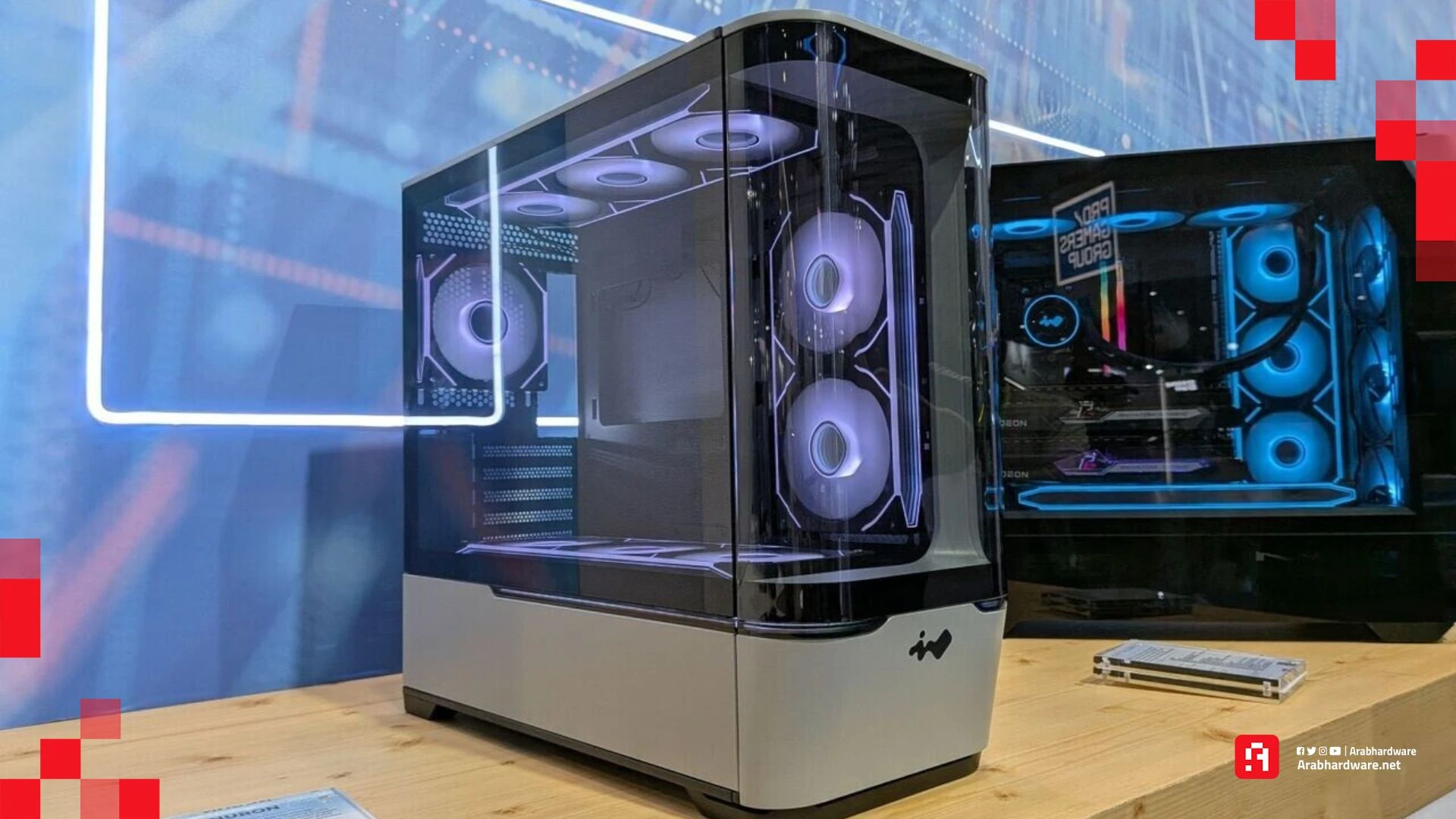 InWin تستعرض صناديق حاسوب جديدة ومزود طاقة بقدرة 3000 واط