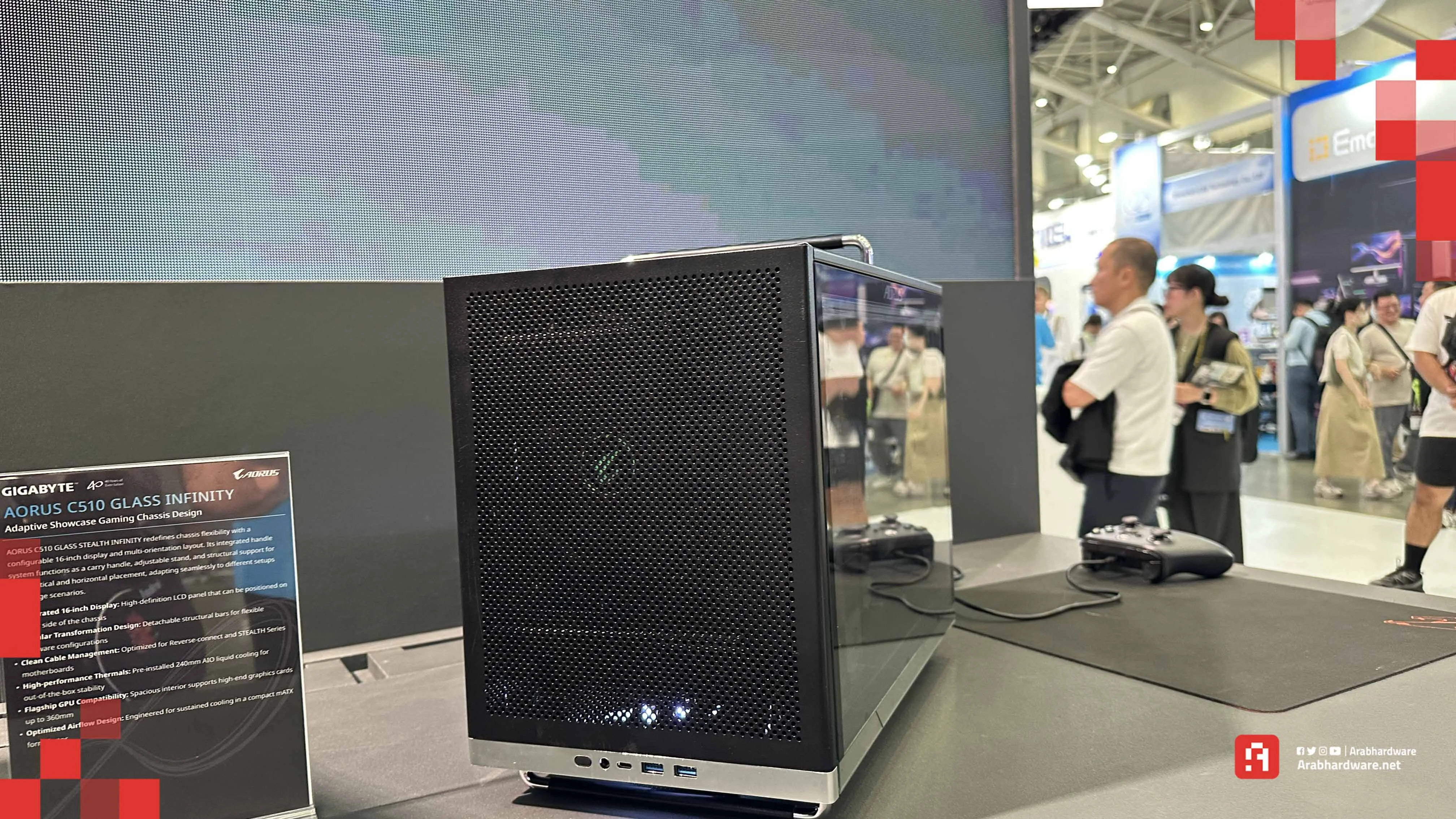 Computex26:زيارتنا لجناح جيجابايت | أكثر من مجرد عتاد.. إنها تحف فنية!
