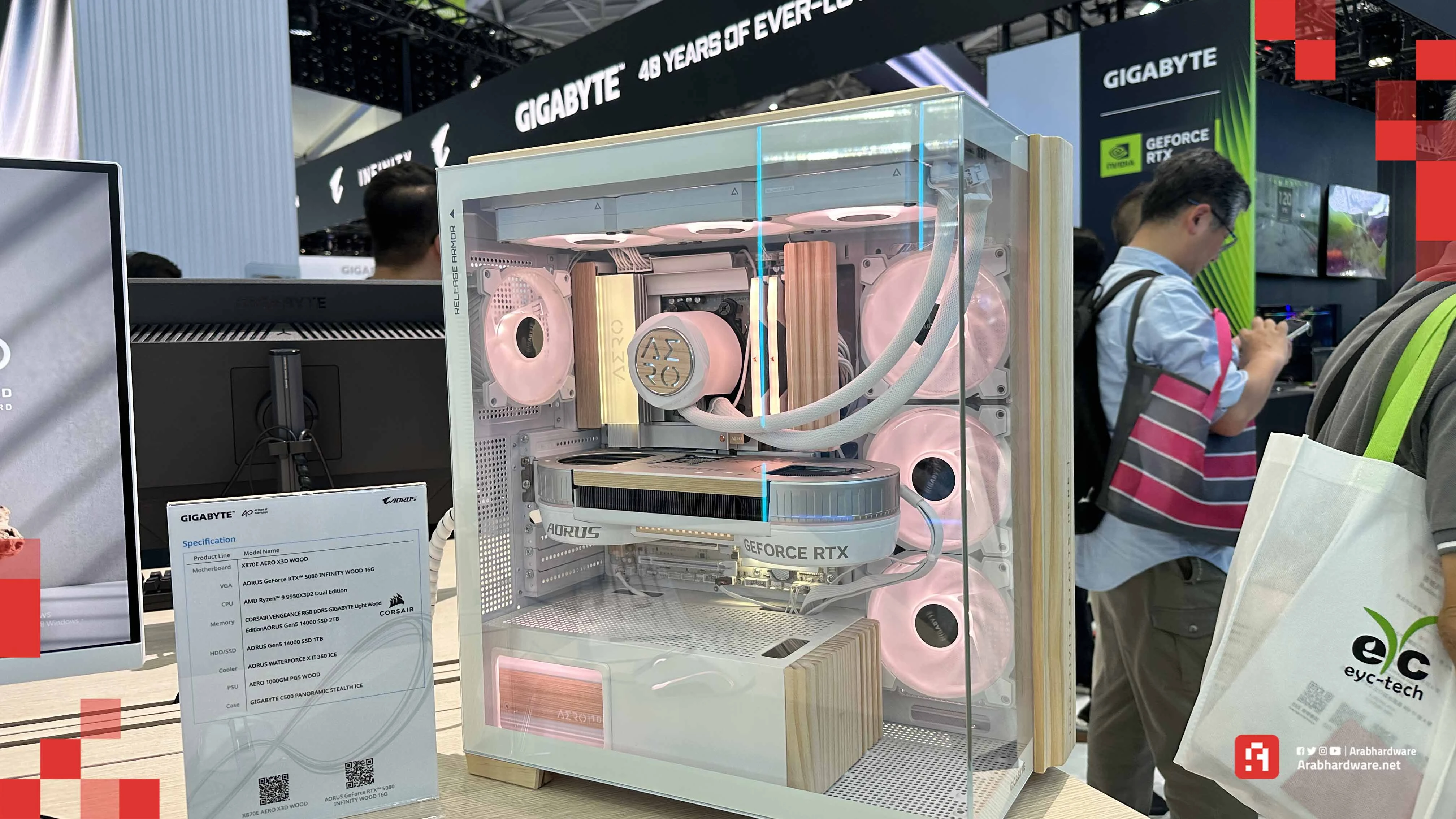 Computex26:زيارتنا لجناح جيجابايت | أكثر من مجرد عتاد.. إنها تحف فنية!
